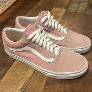 Pink Vans Old Skool, Women’s Size 10